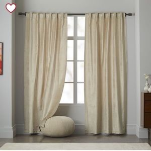 West elm black out curtains